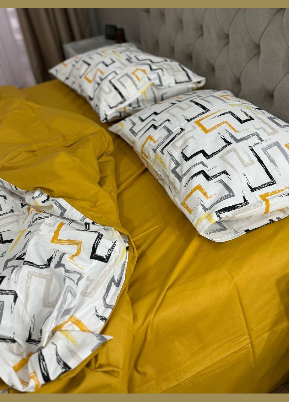 Комплект постельного белья двуспальный Ранфорс 00041 Freshery 0004120 No Brand (351869690)