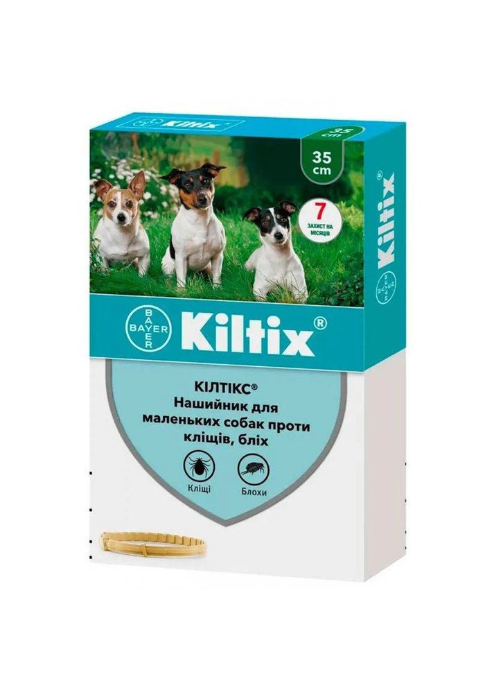 Нашийник Kiltix (Кілтікс) для собак від бліх та кліщів, 35 см (*) Bayer (304424465)