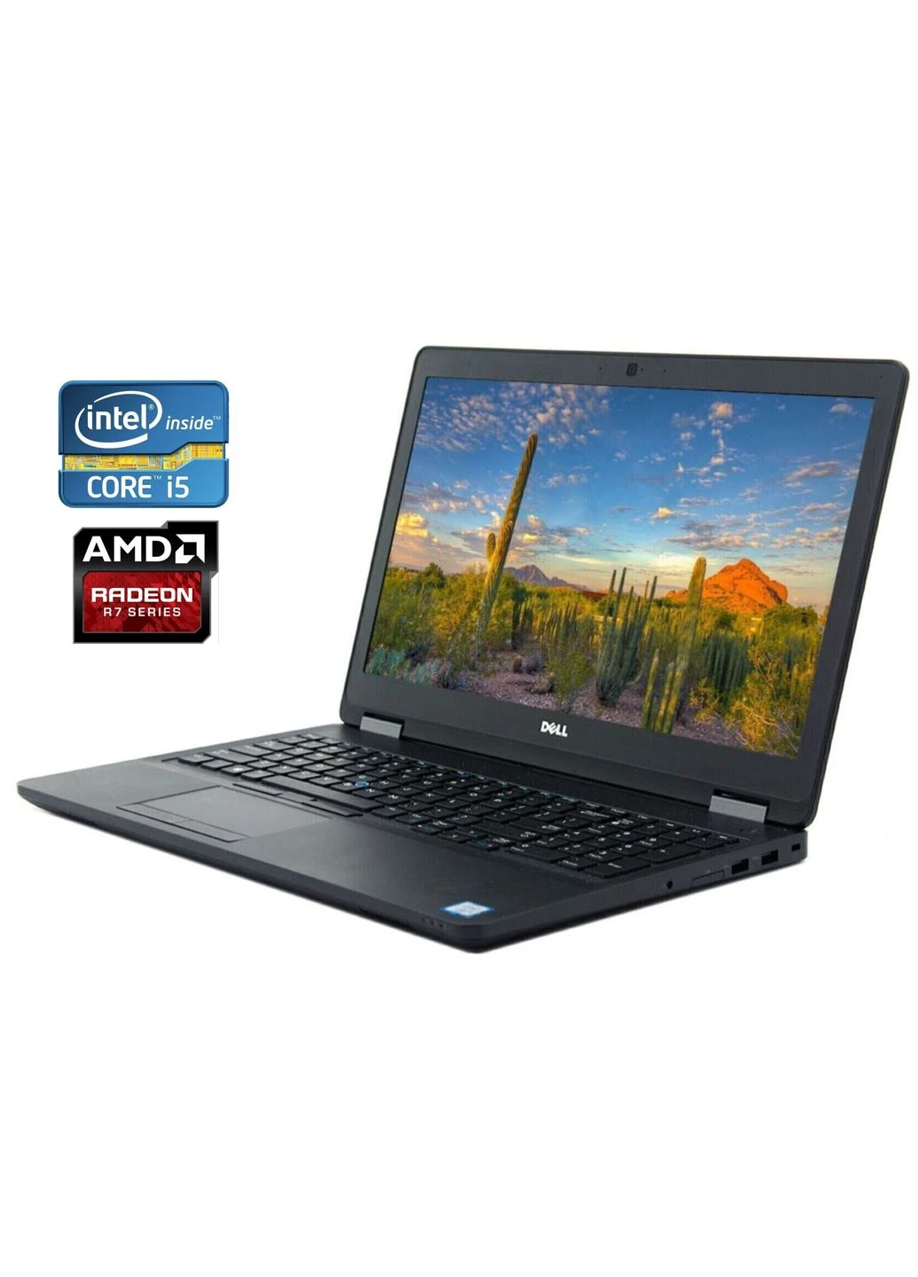 Ігровий ноутбук Latitude E5570 / 15.6" (1366x768) TN / Intel Core i5-6300U (2 (4) ядра по 2.4-3 GHz) / 8 GB DDR4 / 256 GB SSD / Dell (398144015)