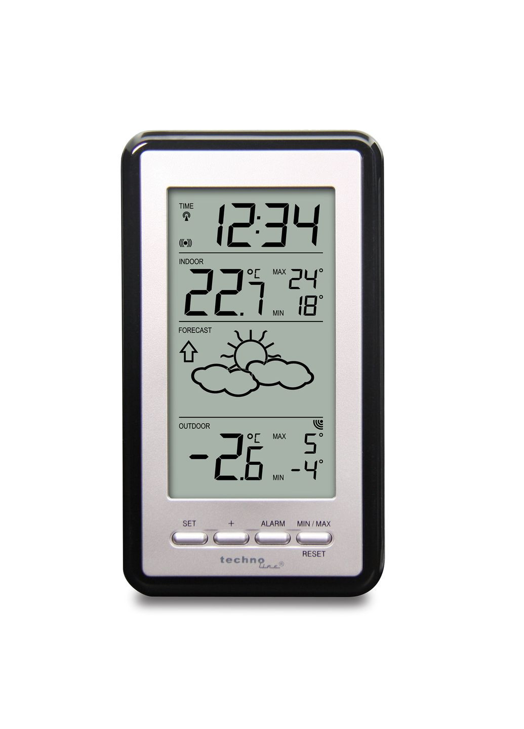 Метеостанція WS9130 Silver/Black (WS9130) Technoline (372472834)