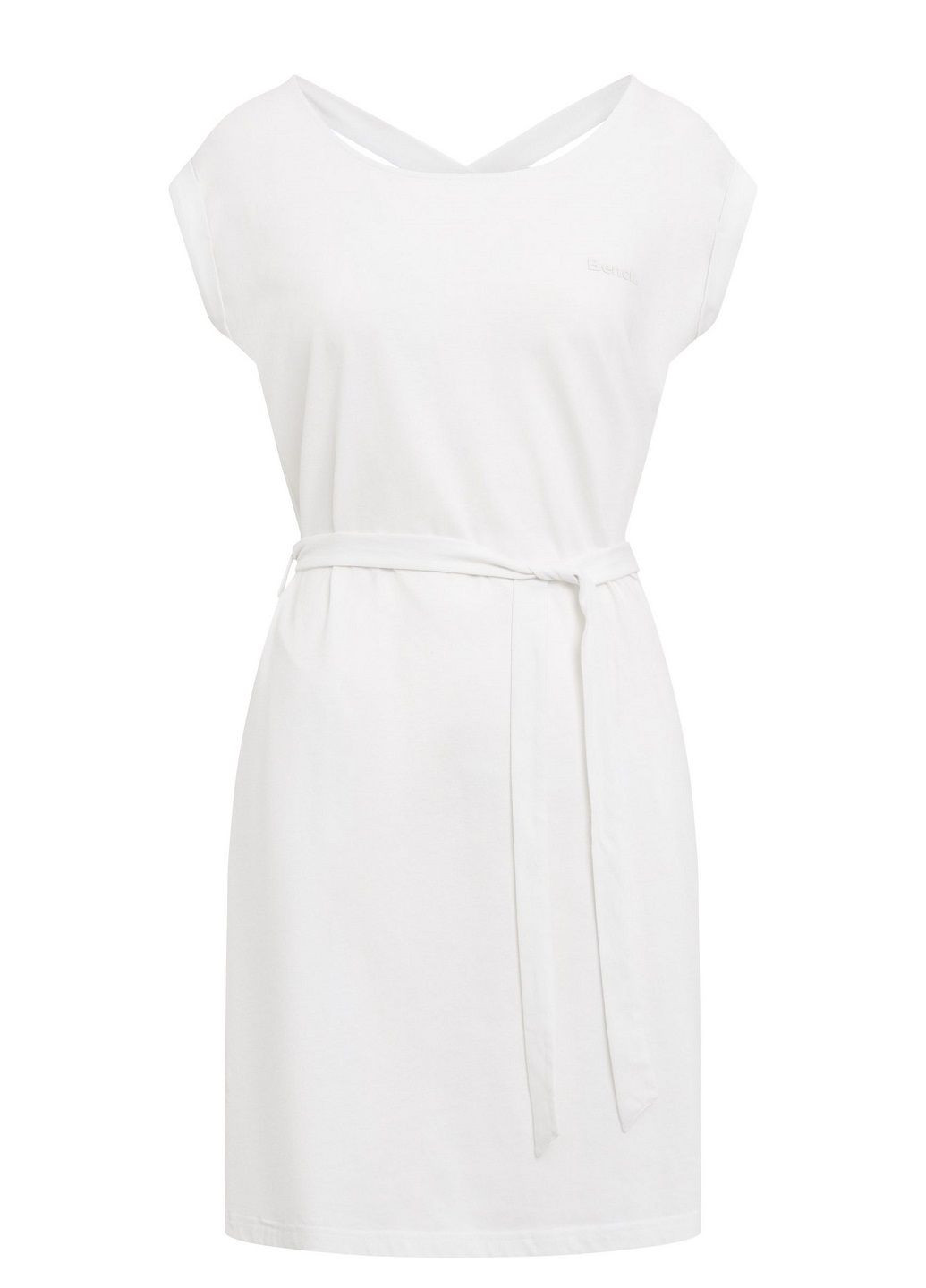 Белое платье Bench однотонное
