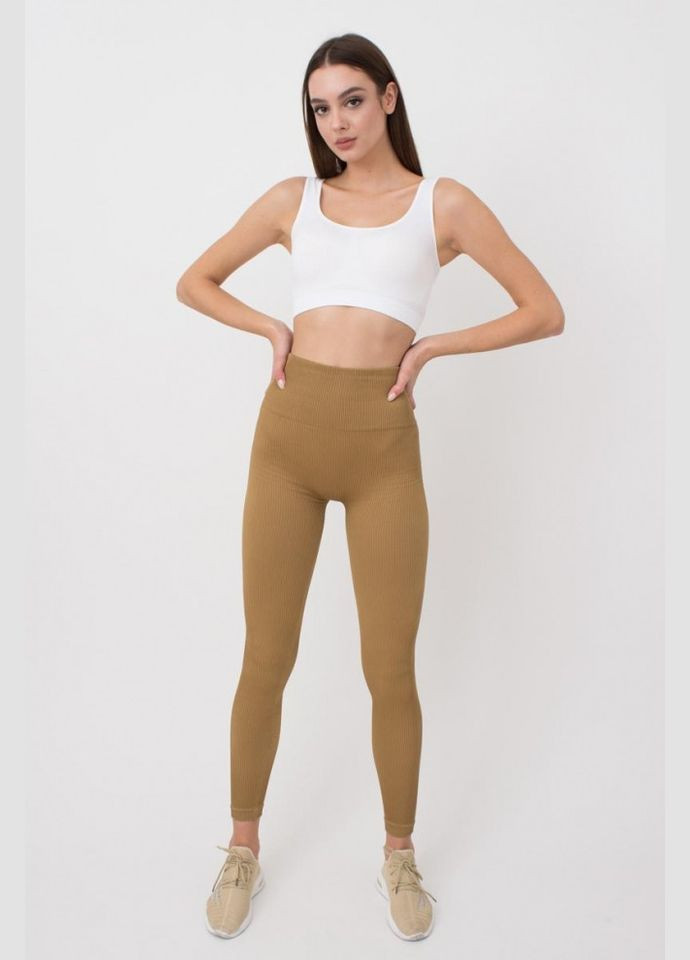 Легінси жіночі безшовні спортивні в рубчик Giulia LEGGINGS RIB (301384714)
