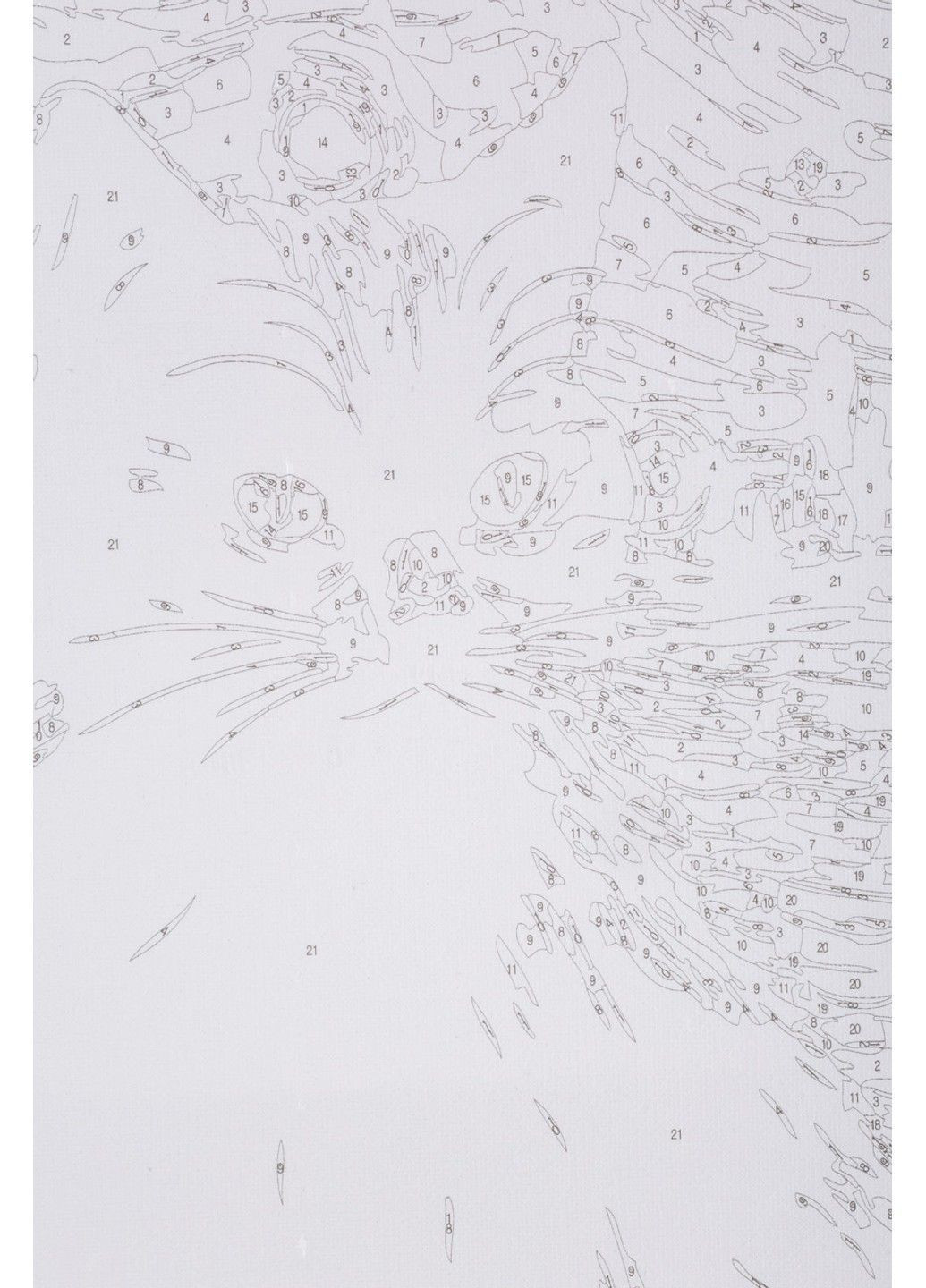 Набір для розпису по номерах "Мистецький кіт" 40*50 см, IDEA2-GX47168, ТМ "" 99IDEAS (369734645)