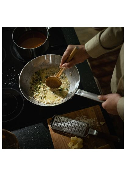 Сковорода (1067630) Fiskars Вок Norden 28 см без покриття (369881077)