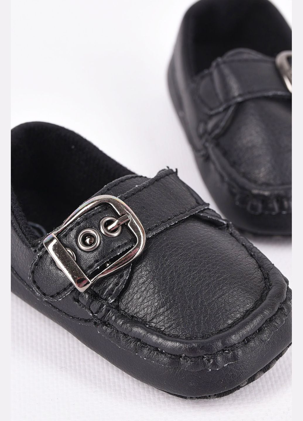 Пінетки дитячі чорного кольору Let's Shop (322812421)