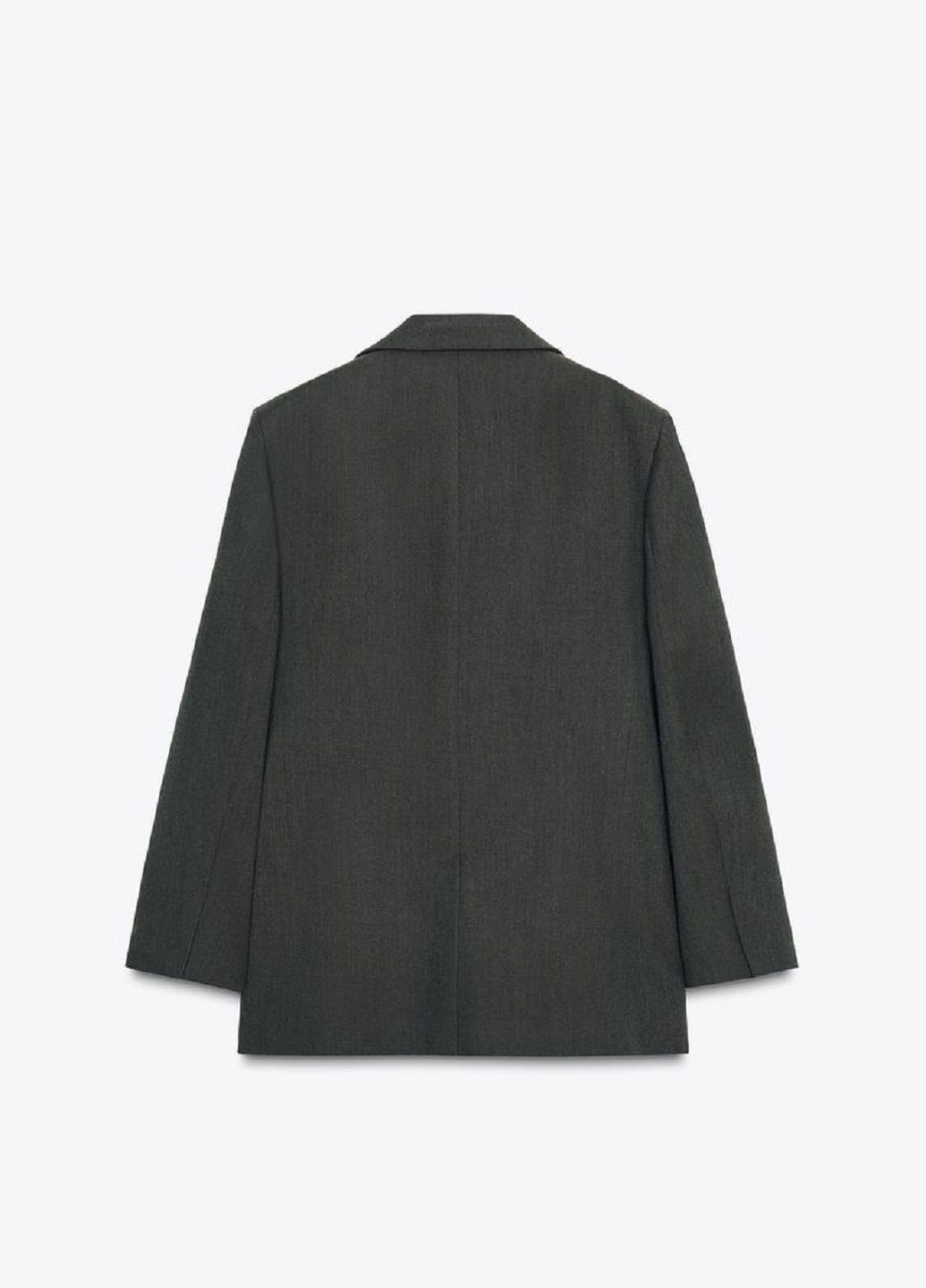 Темно-серый женский жакет Zara однотонный - демисезонный