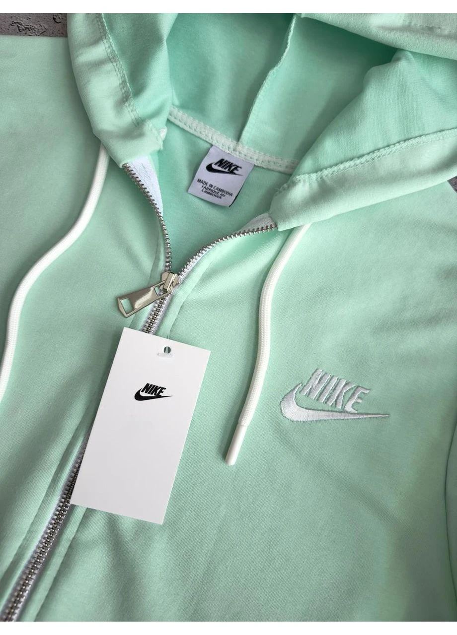 Зип худи NK мятный No Brand (392685293)