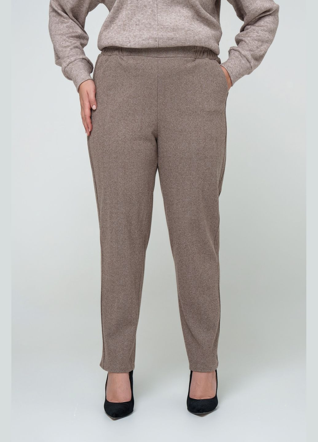 Женские теплые брюки Линда из кашемира, размеры 50–60 All Posa (ap101669p) A'll Posa (334893022)