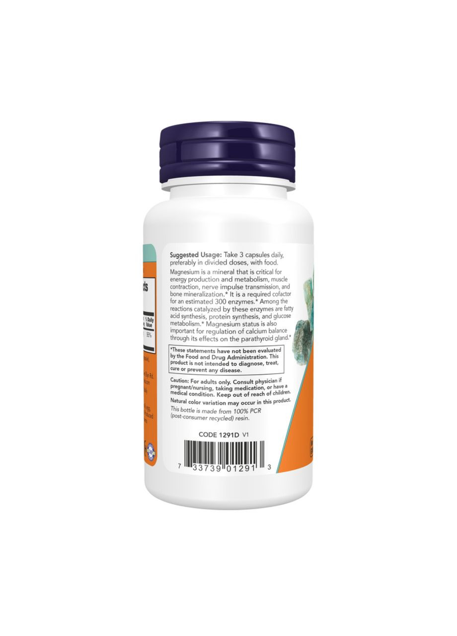 Magnesium Citrate - 60 vcaps Now Foods (369399033)