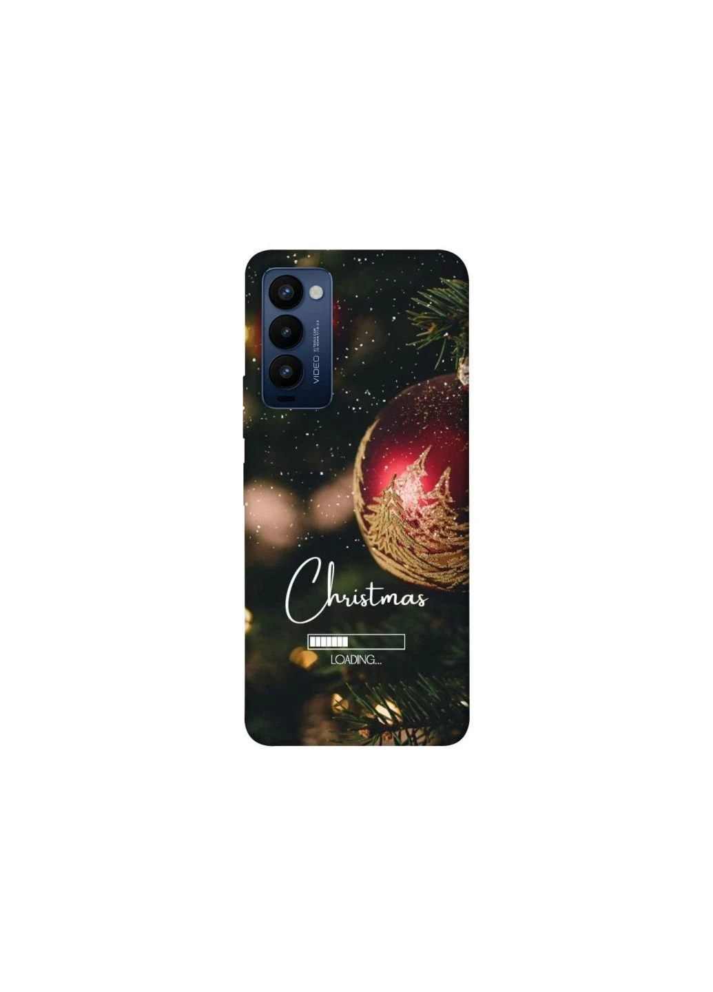 Чохол на TECNO Camon 18 Christmas Loading ver.2 Frontalka (375666942)