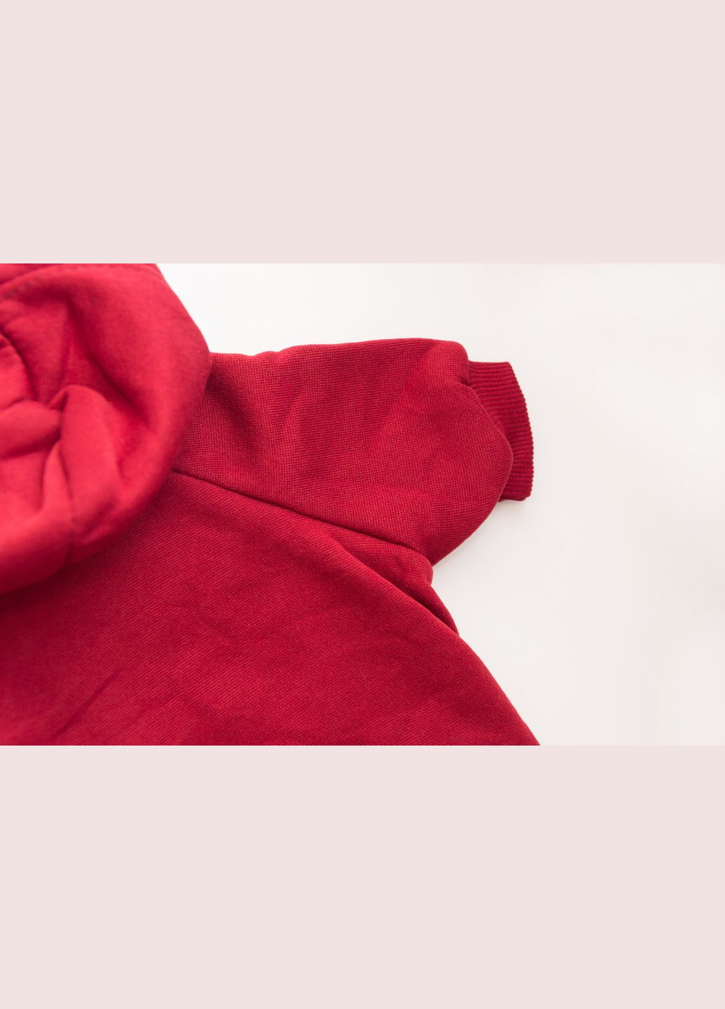 Толстовка з кишенею для котів Pet Style "Однотон" Червона XL No Brand - (323237687)