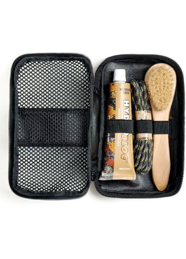 Набір для догляду за взуттям Boot Cleaning Kit Чорний Zamberlan (334671709)