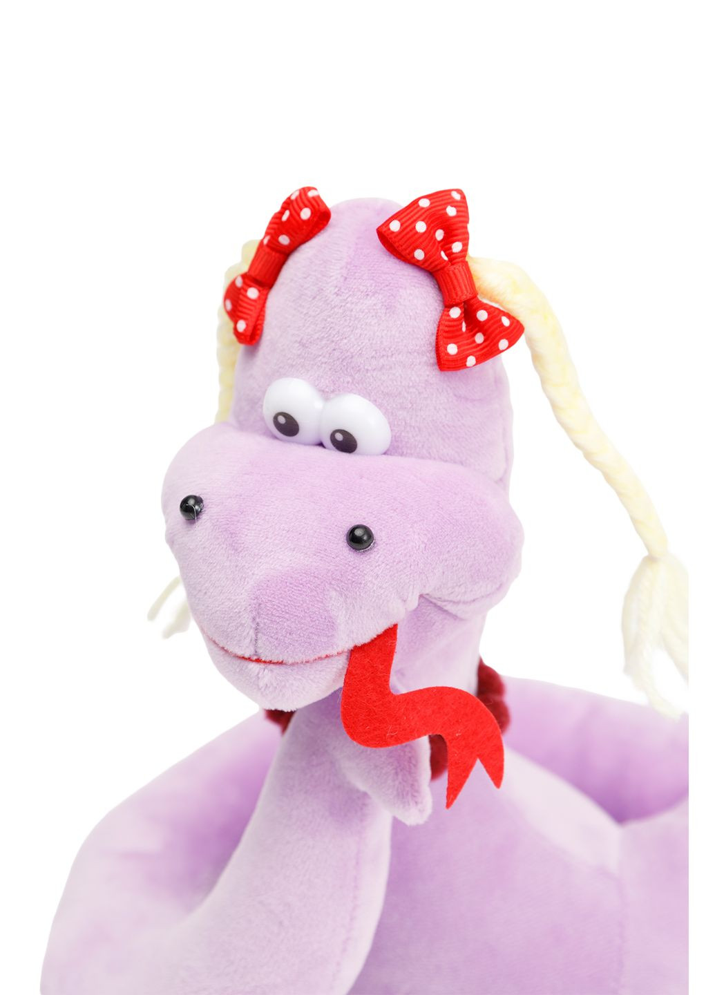 Игрушка мягконабивная "Змейка Пеппи" цвет фиолетовый ЦБ-00263474 Гулівер Країна (311667040)