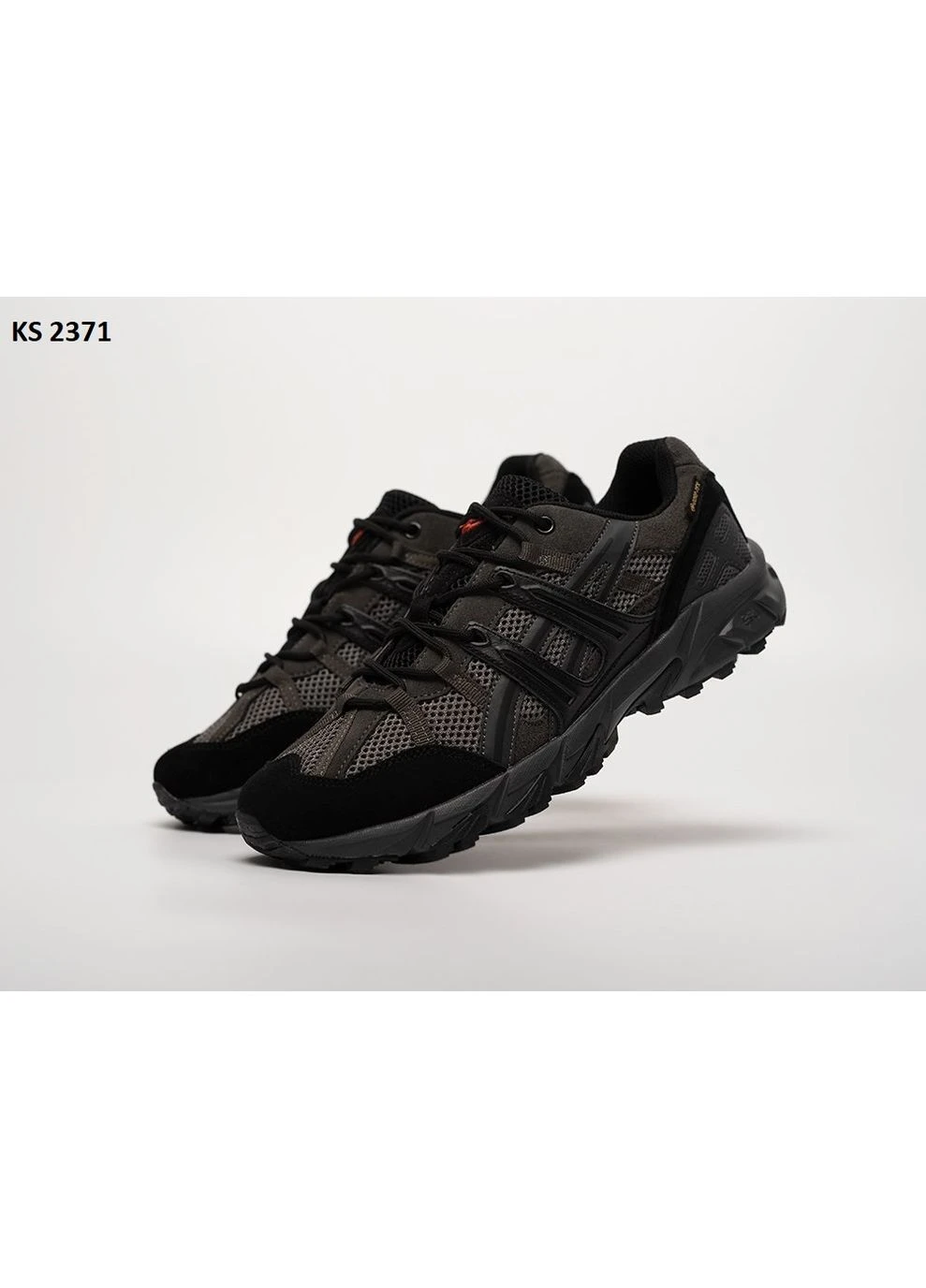 Черные летние кроссовки asics gel sonoma 15-50 black асикс гель сонома No Brand