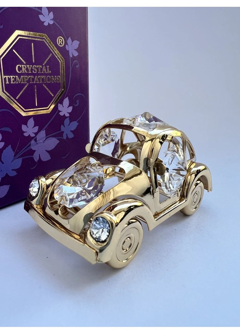 Фигурка с камнями Swarovski Машина 6,5х4 см 160649 Crystocraft (388925862)