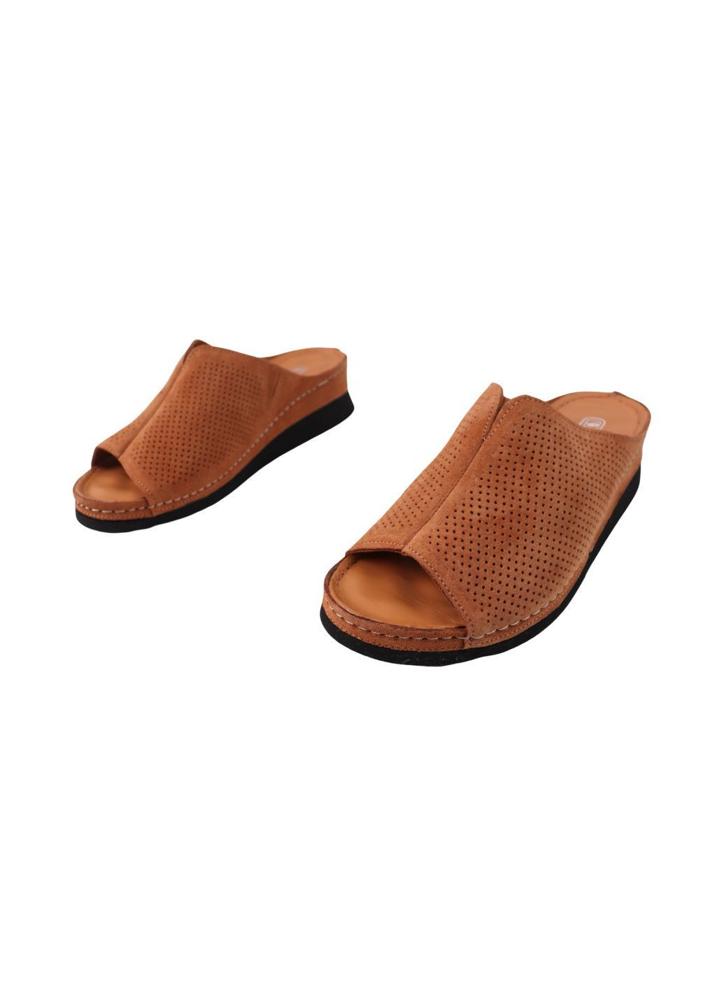 Шльопанці жіночі руді натуральна замша Phany 357-25LSHC (333035523)