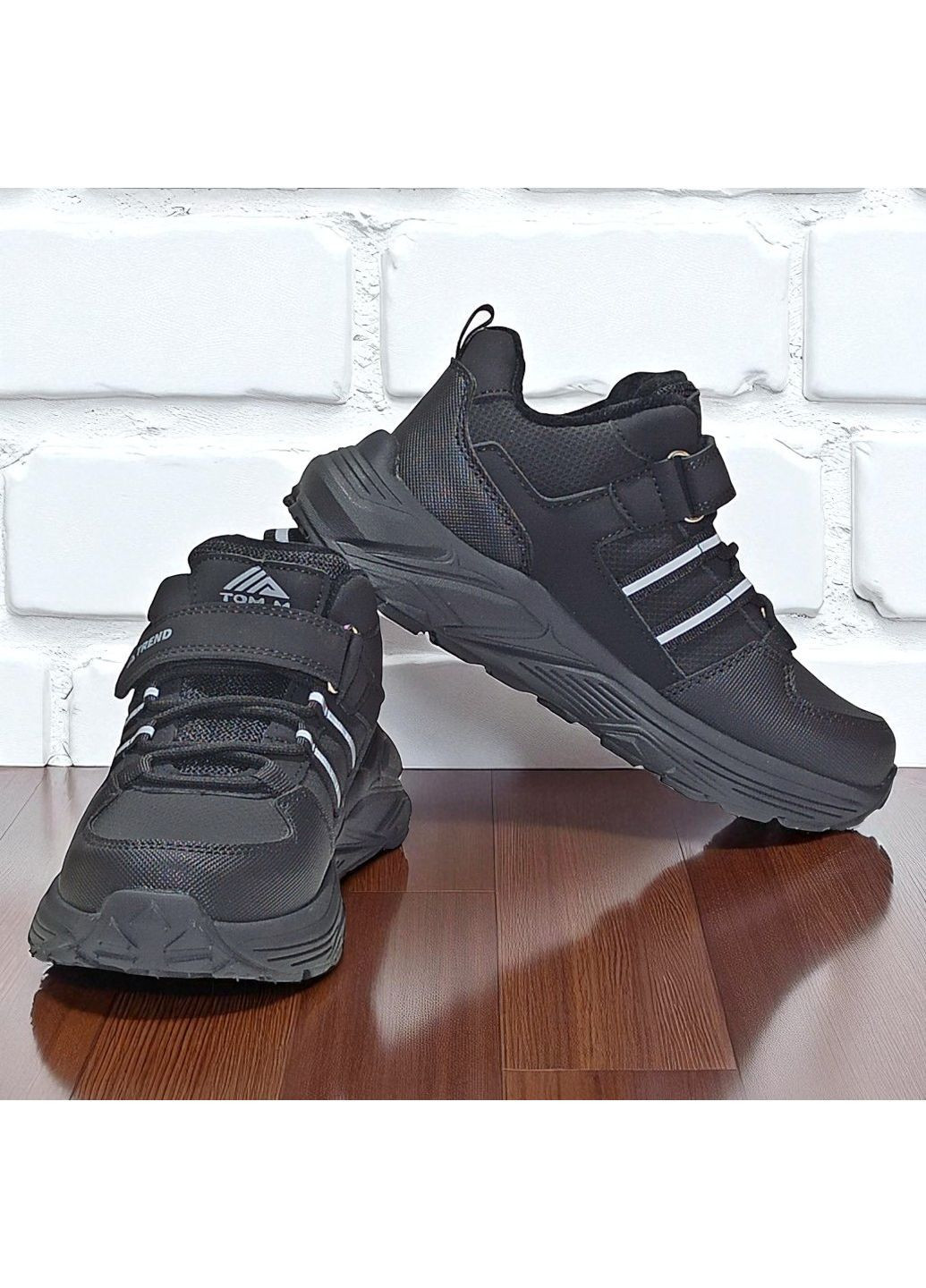 Ортопедичні утеплені хайтопи демісезонні підліткові кросівки на липучці для хлопчика підлітка Tom.M (362145951)
