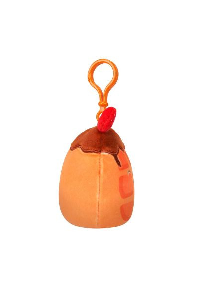 М'яка іграшка (SQCP00219) Squishmallows на кліпсі- Вафелька Вівер 9 см (367830181)