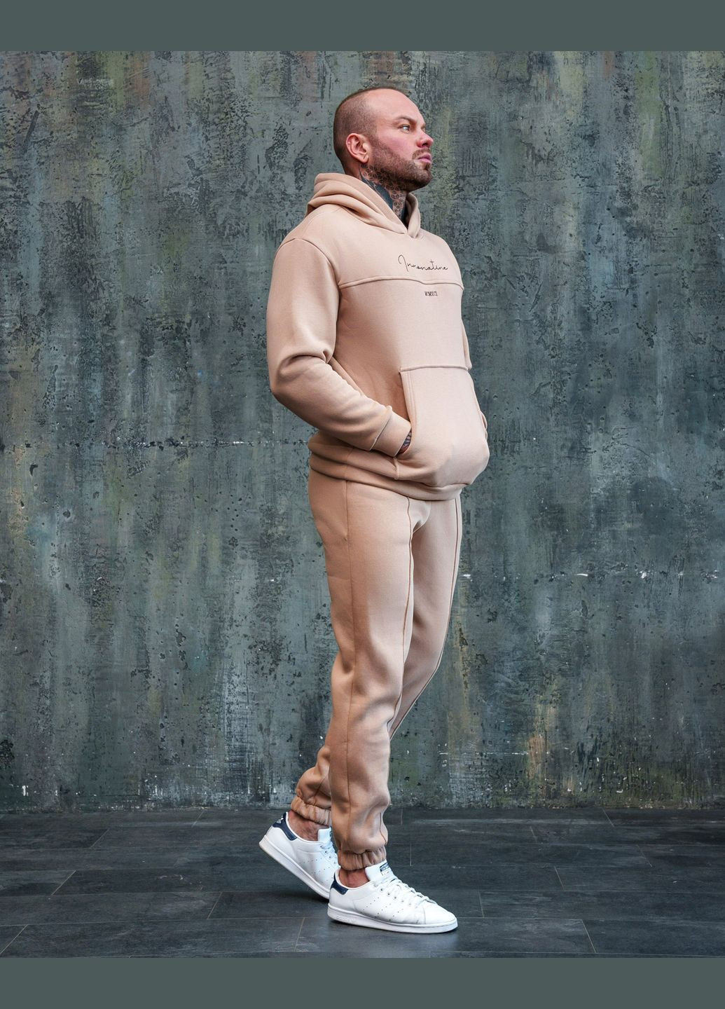 Костюм спортивний мужской зимний ПРЕМИУМ No Brand спортивный костюм (308791472)