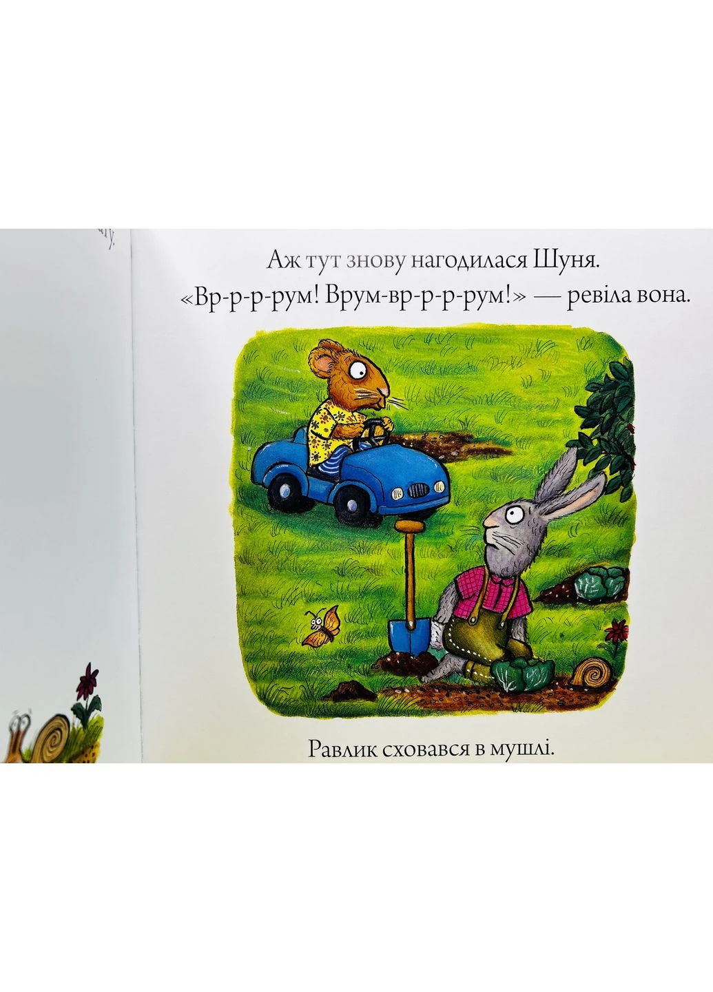 Книга Шусть і Шуня. Приязний равлик. Аксель Шеффлер Артбукс (388237252)