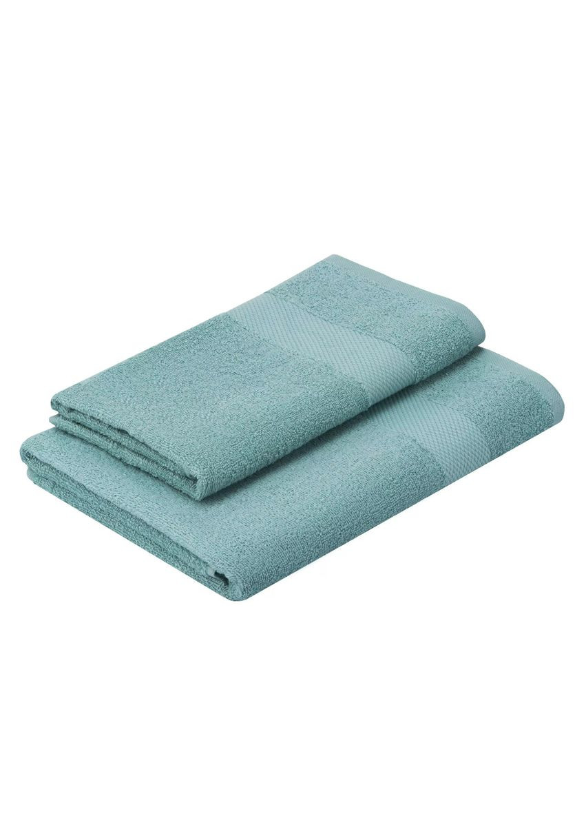 Набор полотенец махровых EssenСe ART2358AQ 2 шт аква Ardesto комбинированный