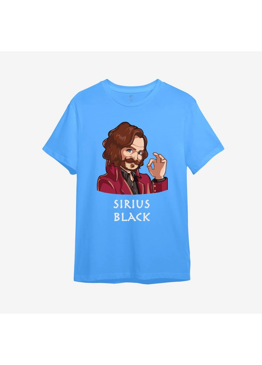Блакитна демісезонна дитяча футболка з принтом "sirius black". гаррі поттер (10936321955) ТiШОТКА
