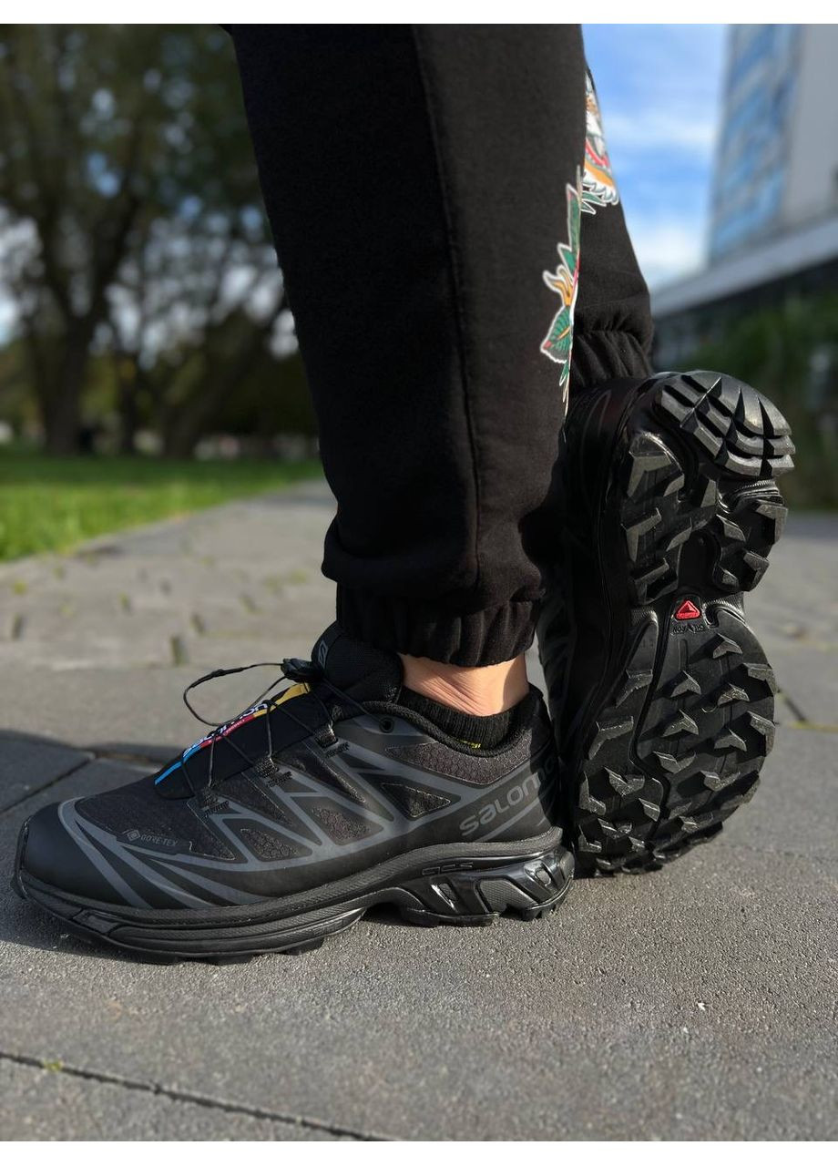 КРОСІВКИ ЖІНОЧІ SALOMON XT-6 GORE-TEX BLACK САЛОМОН XT-6 No Brand чорні демісезони (368870275)