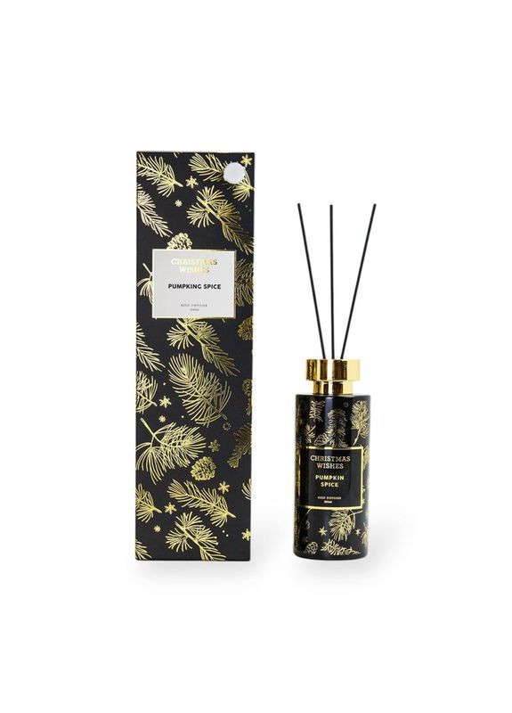 Диффузор Pumpking spice в черном флаконе 200мл Home Decor (366065297)