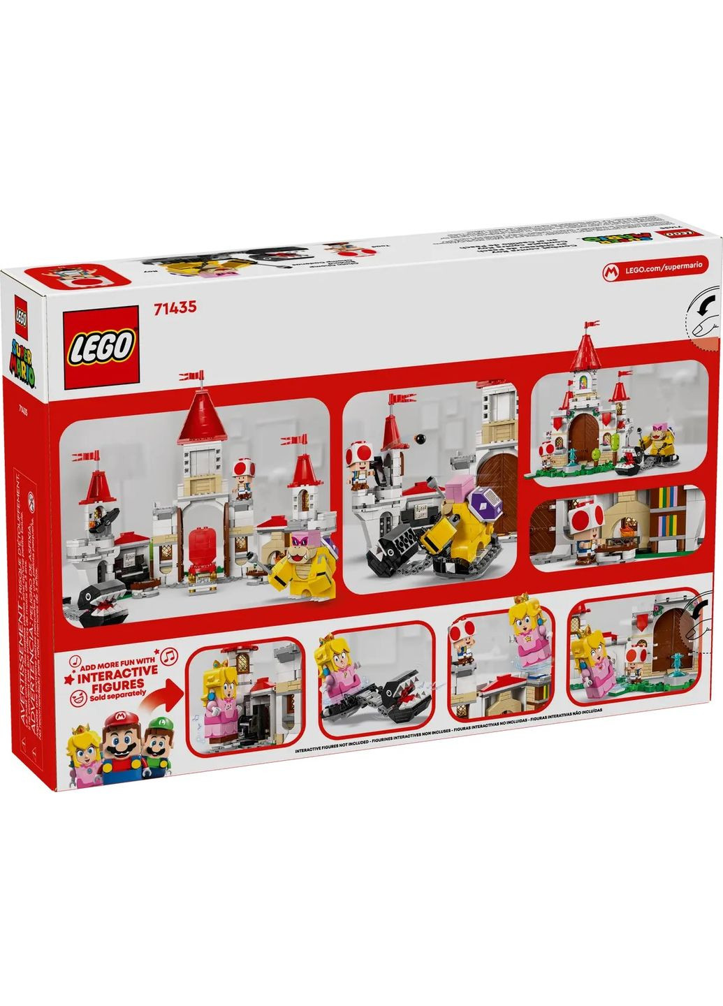 Конструктор Super Mario Битва з Роєм біля замку Піч Lego (329997202)