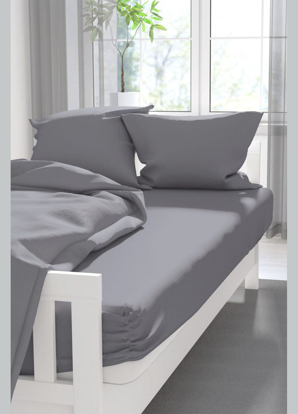 Наволочки 50х70 цвет графитовый ЦБ-00277736 Lelit (330274342)