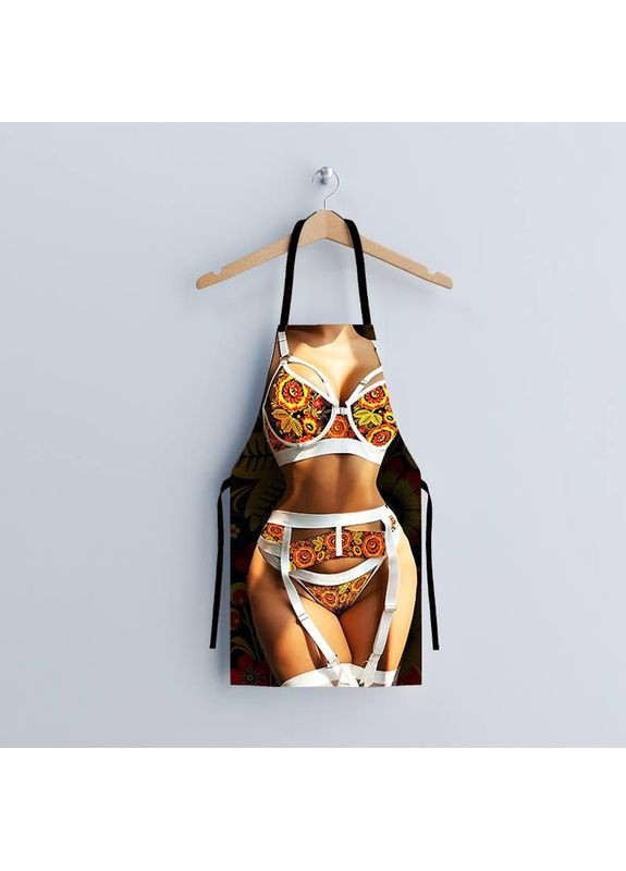 Фартук с дизайном Блестящая Кулинарка Прикольный фартук с принтом размер 80×60 Україна ТД (369659363)