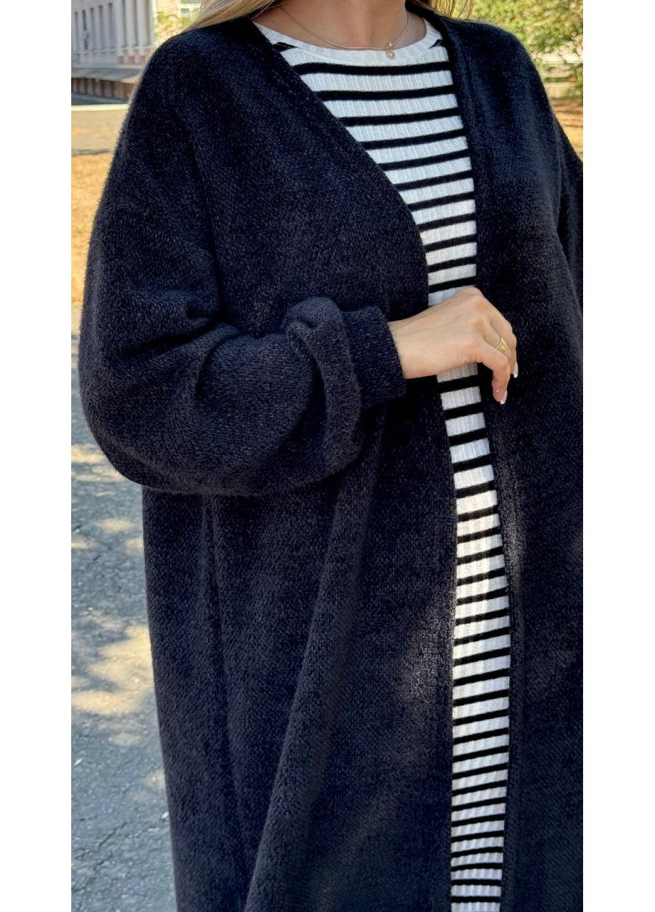 Черный демисезонный кардиган Україна