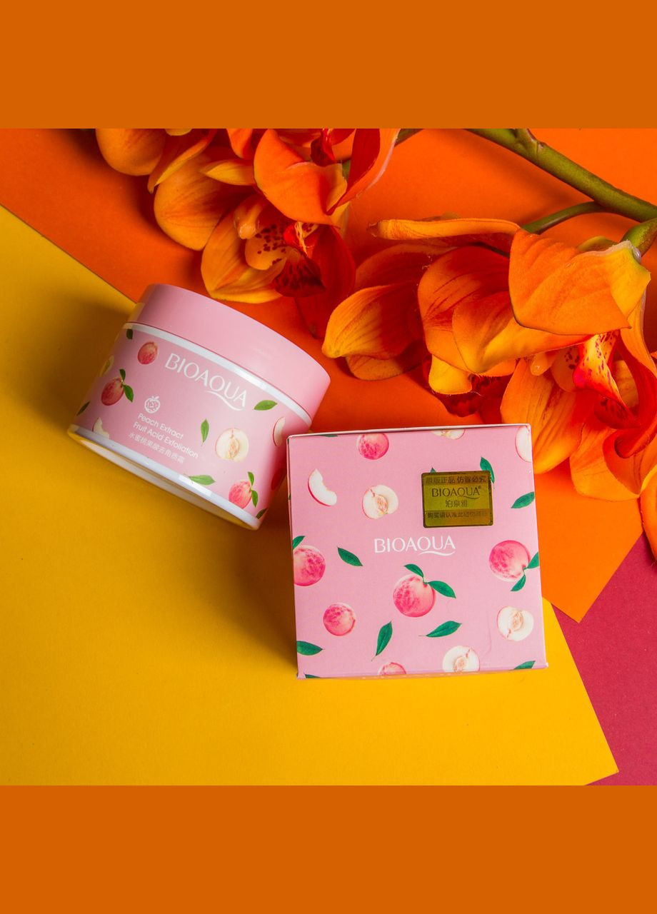 Пілінг-скатка з персиком Peach Extract Fruit Acid Exfoliation Bioaqua (307822260)
