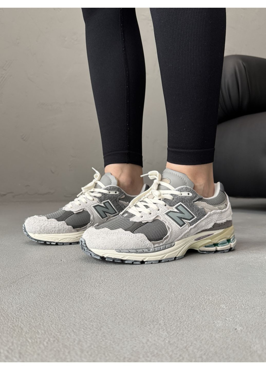 Цветные демисезонные кроссовки мужские new balance 2002r protection pack rain cloud нью беланс 2002r No Brand