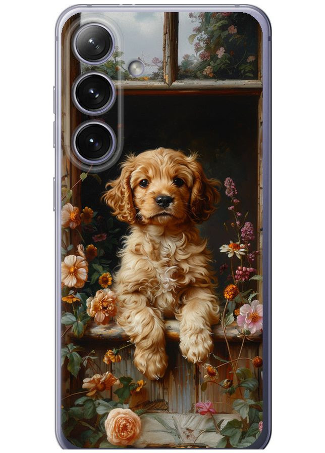 Силиконовый чехол 'Щенок cocker spaniel' для Endorphone Samsung Galaxy S24 Plus (292254321)