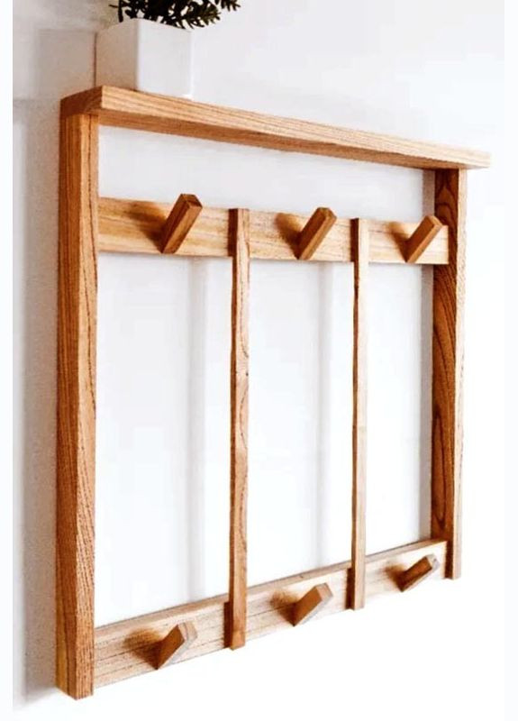 Вешалка для сумок из дерева Грау 3 сиена (ВСУ-305205) No Brand (327846151)