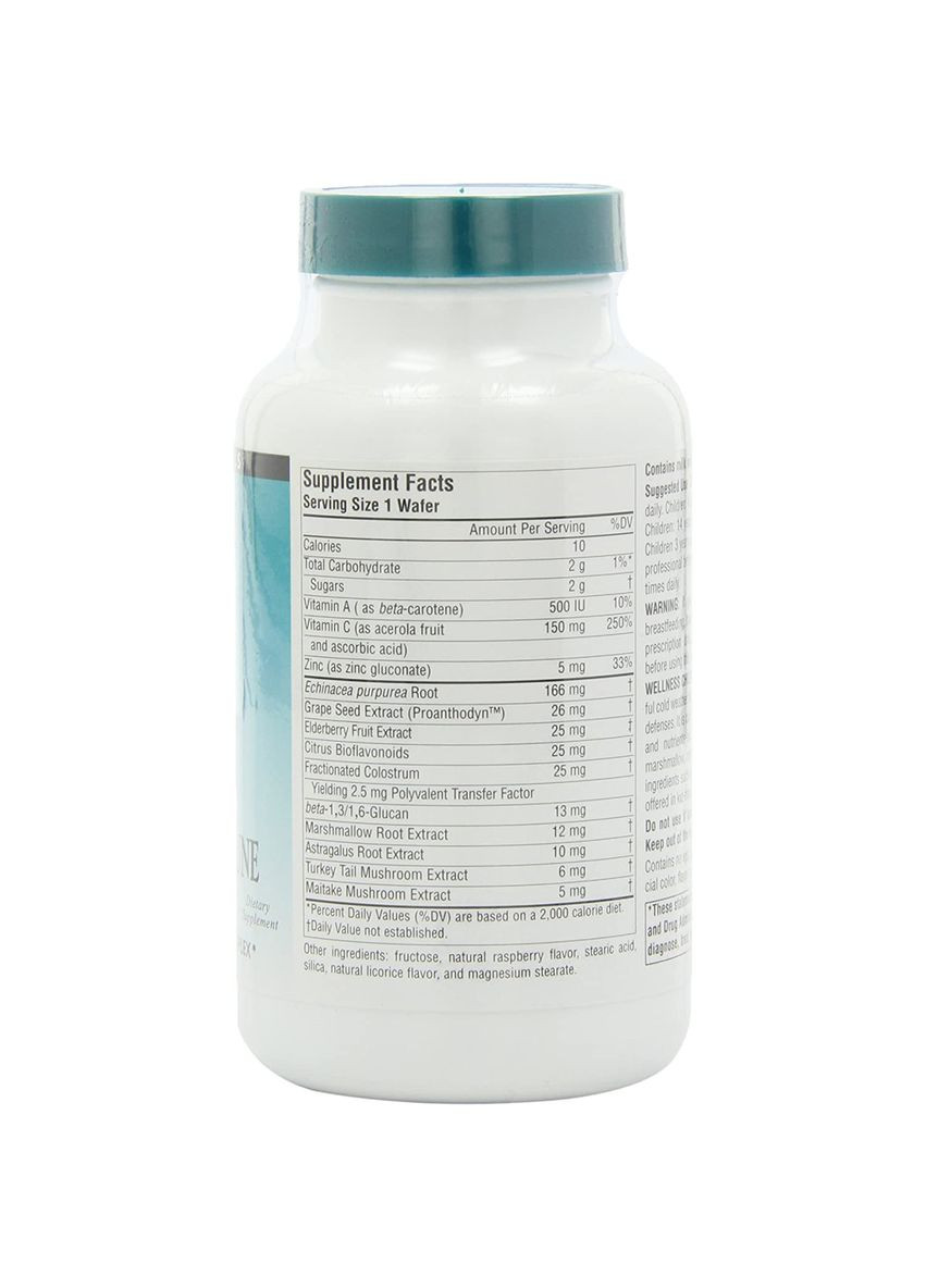 Детские Жевательные Витамины для Иммунной Системы, Wellness,, 60 пластинок Source Naturals (333721612)