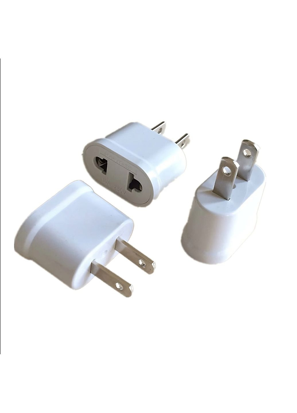 Набір перехідників на плоску розетку 2 шт (США, Канада, Мексика, Японія, Китай тощо) AAA (358935415)