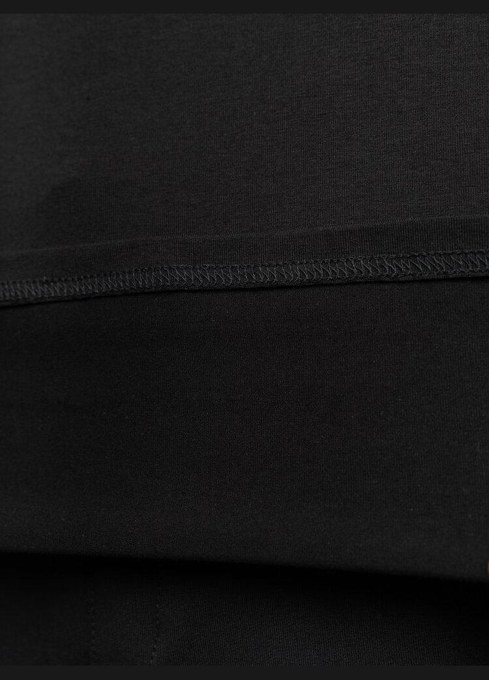 Стильная мужская однотонная майка черная Freedom (346474973)