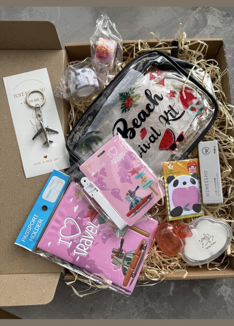 Подарунковий набір для жінок "Подорож" No Brand (317435576)