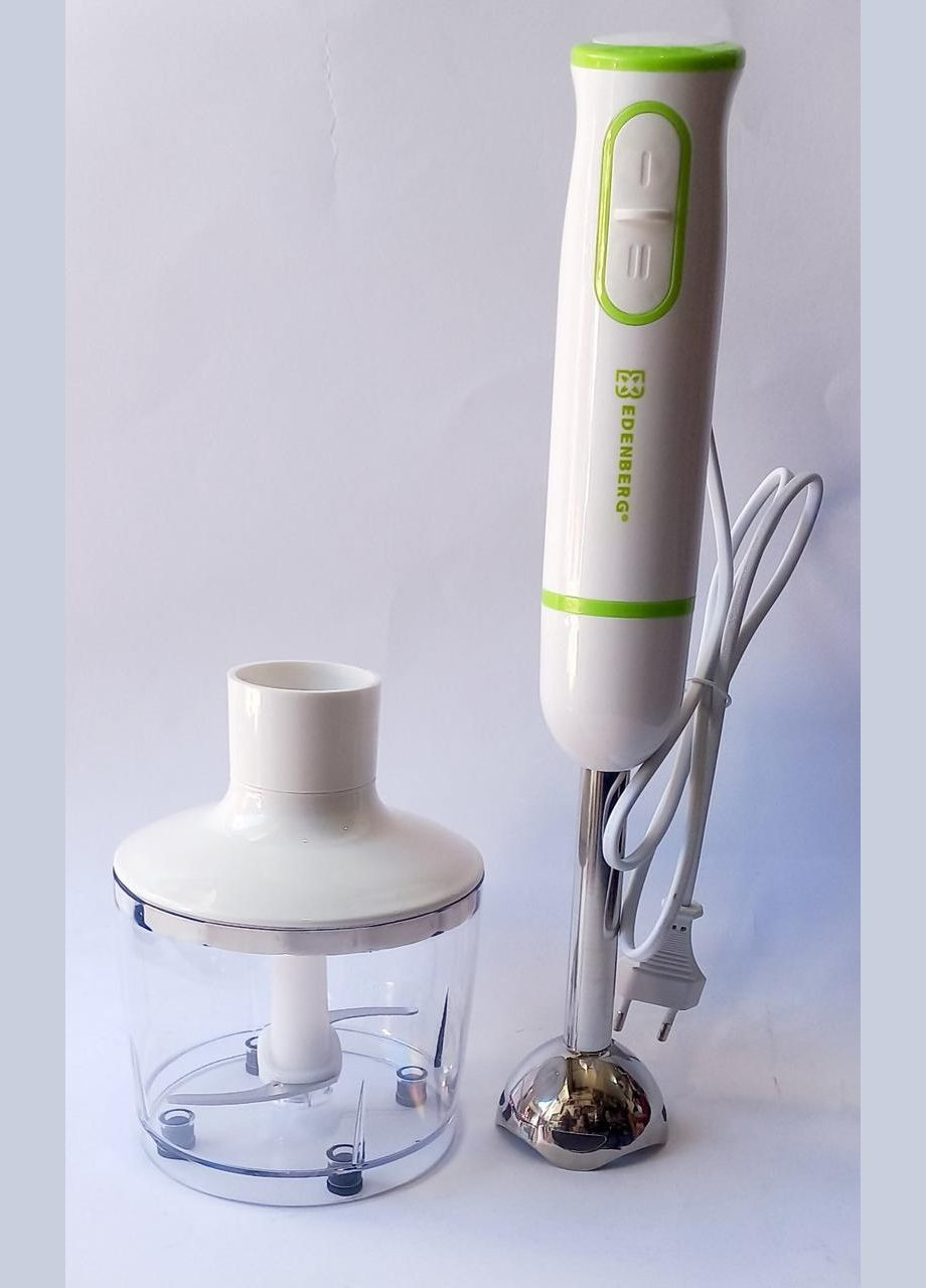 Блендер занурювальний EB-60031W 4в1 міксер подрібнювач блендер 800 Вт Edenberg (300079332)