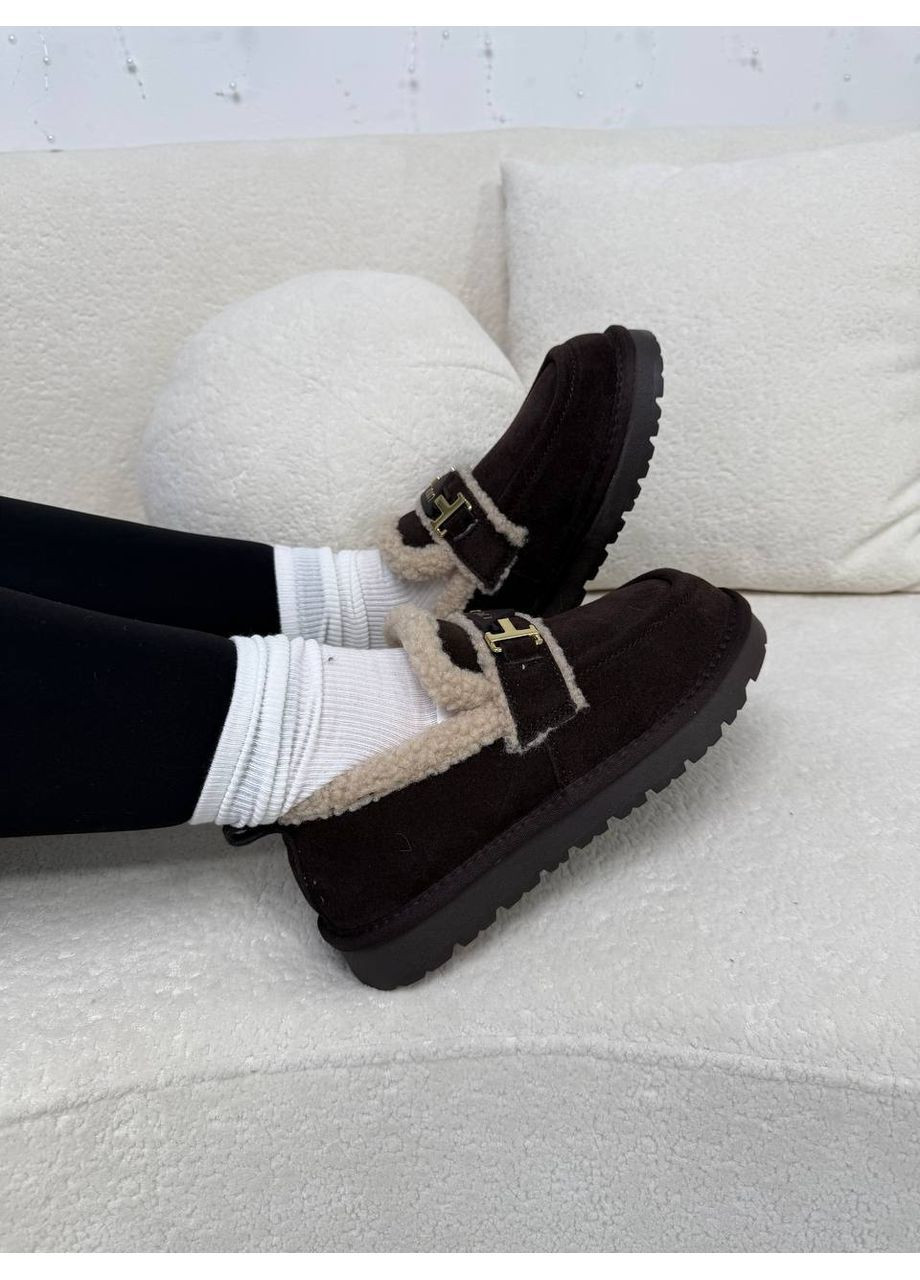 ITTS Лоферы из натуральной замши лоферы коричневый з натуральная замша, китай — зима (370046214)