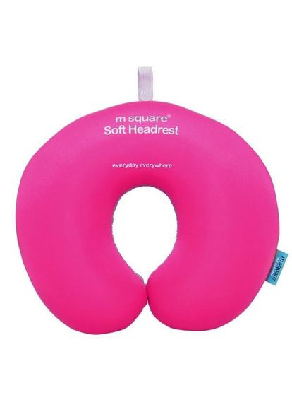 Подушка для подорожей під шию (рожевий) M Square (298410197)