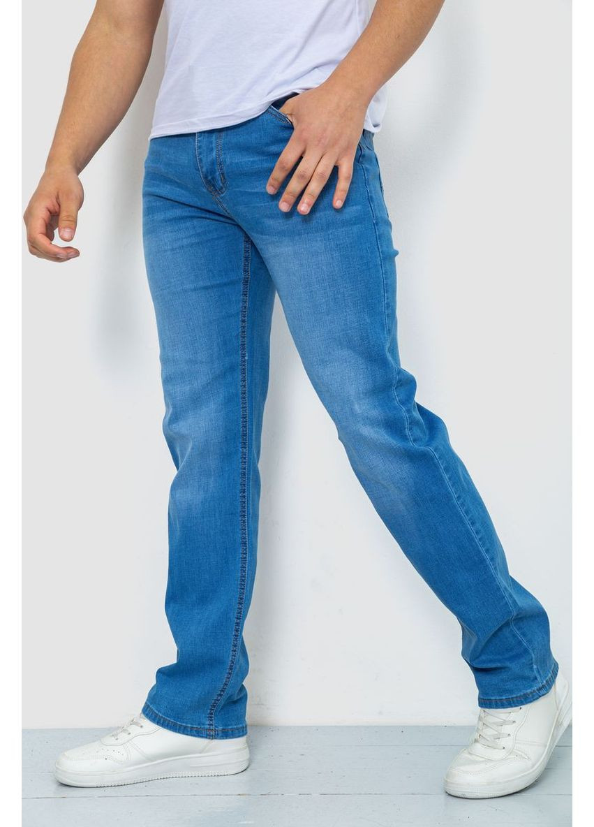 Голубые демисезонные прямые джинсы мужские, 244r8085 Ager