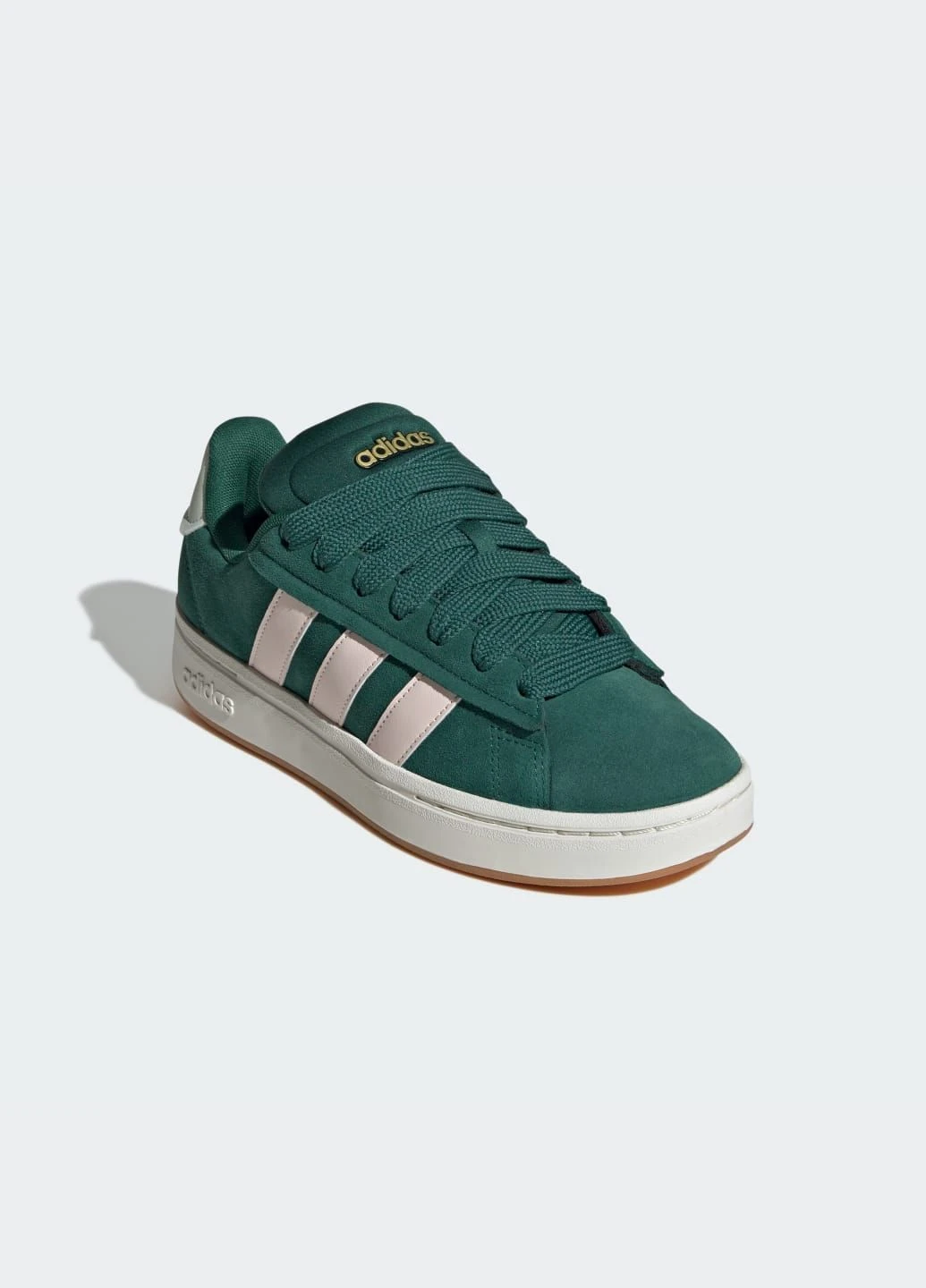 Кроссовки Grand Court Alpha adidas зелёные всесезоны (364121975)