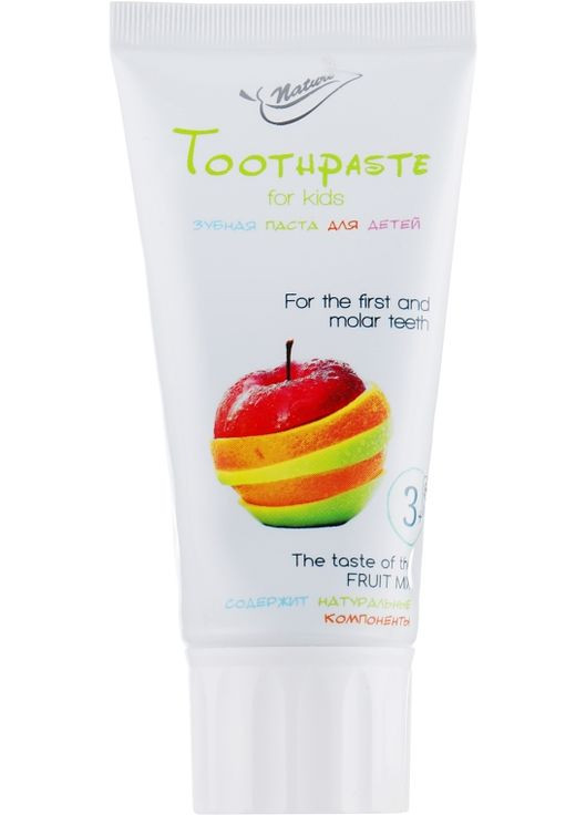 Зубная детская паста "Фруктовый микс" Biosense Fruit Mix Tooth Paste 50ml (419869-37561) BIOTON COSMETICS (368602084)