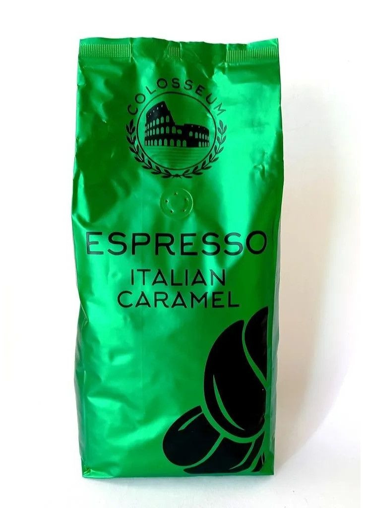 Кофе в зернах Espresso Italian Caramel 100% арабика 1 кг Colosseum (357251771)