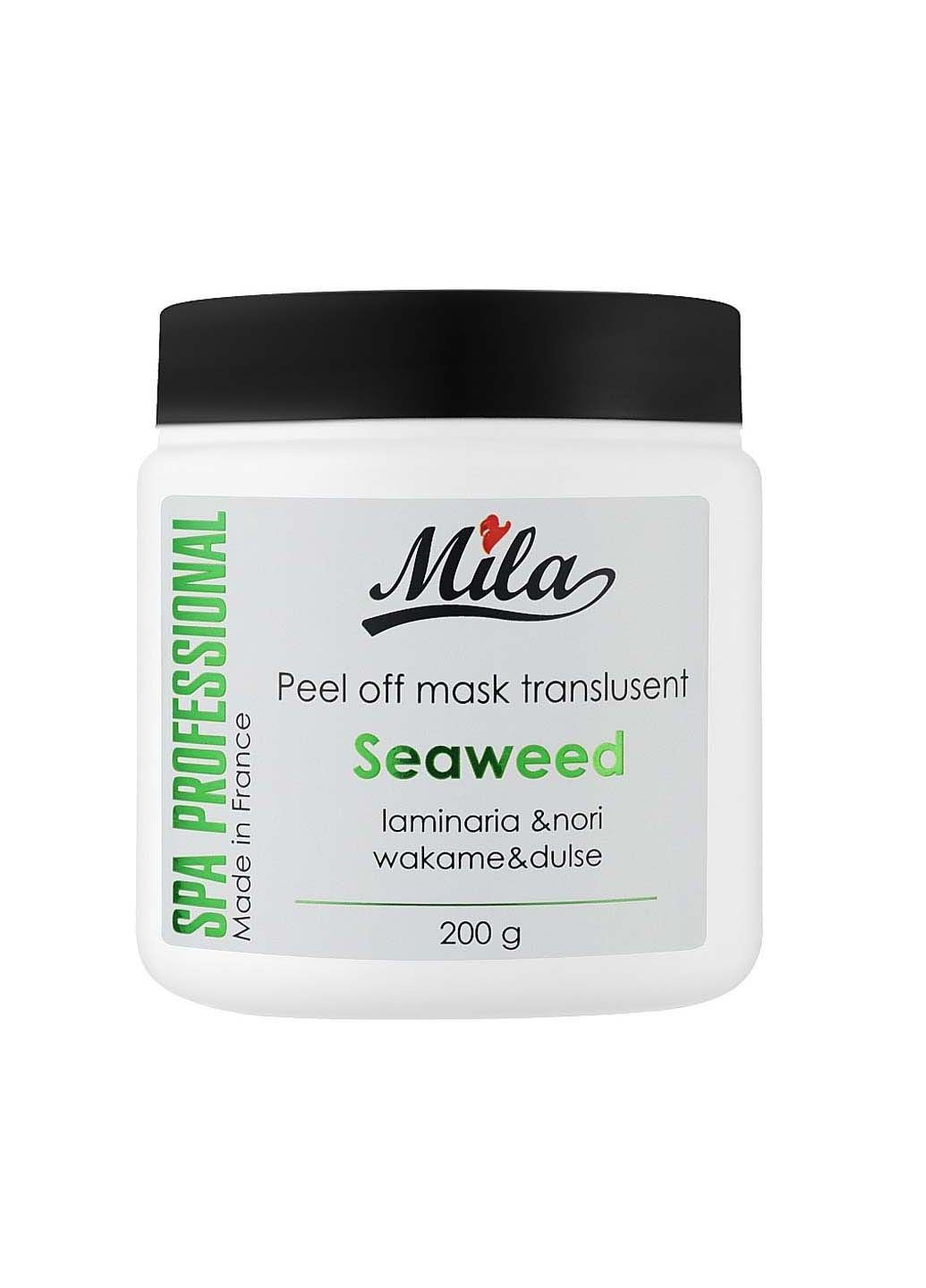Альгинатная маска Водорастный комплекс Mask peel-off translucent seaweed Perfect 200 г (3702261299205) Mila (317355857)