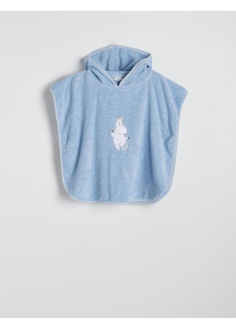 Дитячий рушник-пончо махровий для хлопчика Блакитний (25100401) Reserved (363188243)