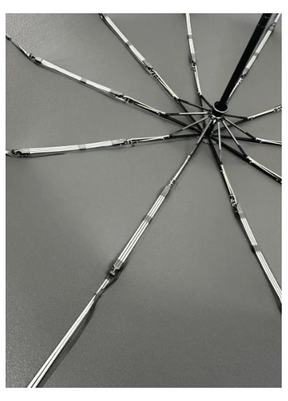 Чорна чоловіча парасолька автомат 10 спиць надійність у кожному русі Bellissima (365778543)